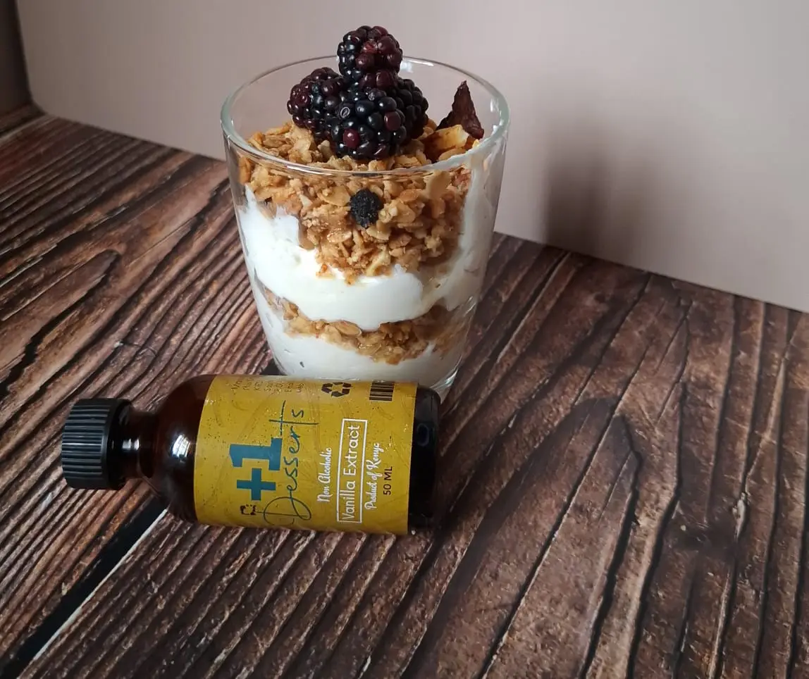 vanilla infused granola