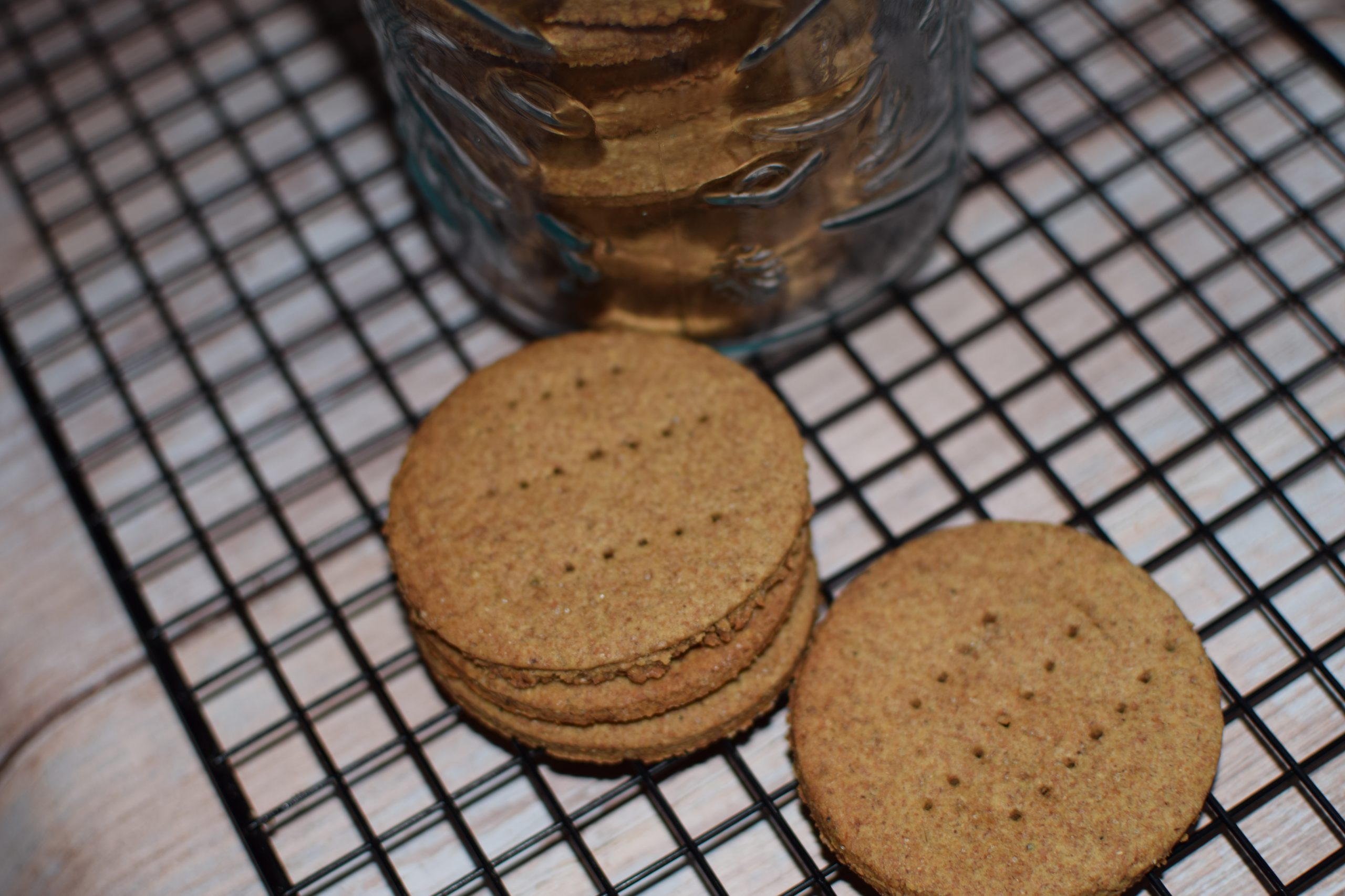 Spelt Flour Graham Crackers made with Real Vanill